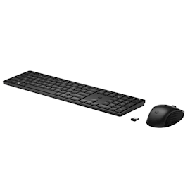 კლავიატურა+მაუსი HP 4R013AA 650, Wireless, USB-A, Keyboard And Mouse, Black